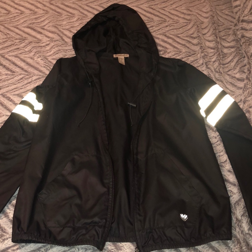 Black Windbreaker